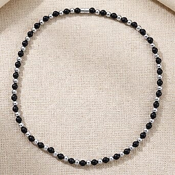 https://tjcuk.sirv.com/Products/84/1/8413455/Shungite-Hematite-Beads-Necklace-Size-20-180-00-Ct_8413455_2.jpg?w=342&h=342