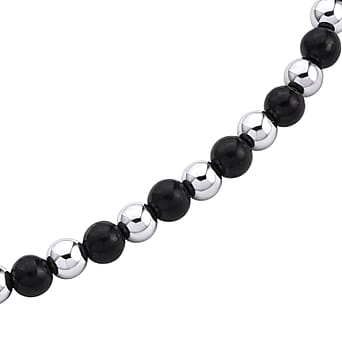 https://tjcuk.sirv.com/Products/84/1/8413455/Shungite-Hematite-Beads-Necklace-Size-20-180-00-Ct_8413455_3.jpg?w=342&h=342