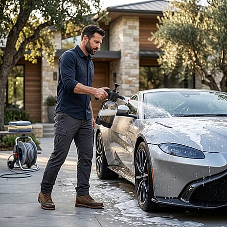 Foam - Mist Nozzle Pressure Sprayer (2L) - Black