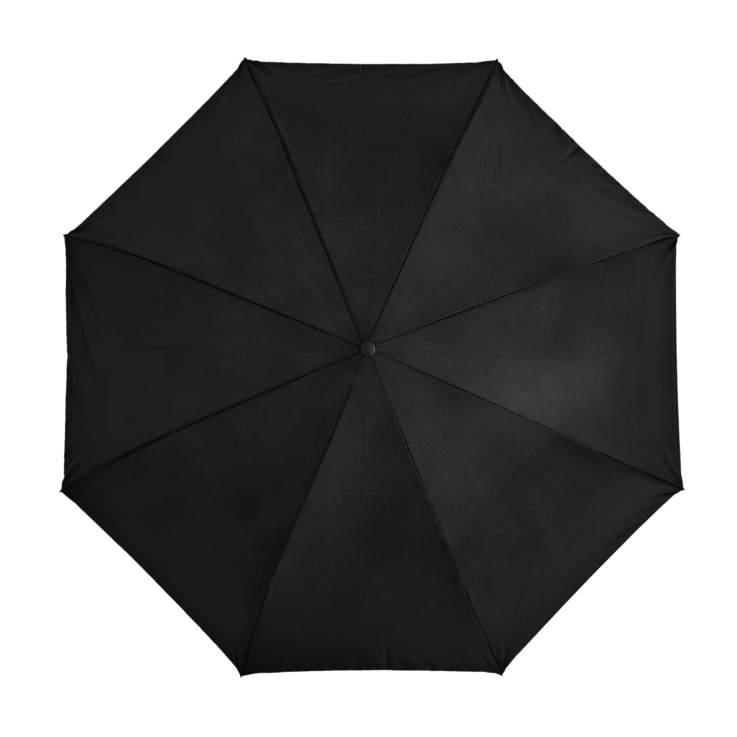 Manual Stick Reverse Umbrella (81cm) - Green - Black