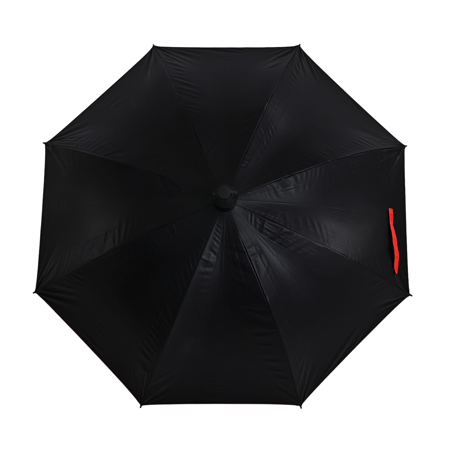 Auto-Open Stick Umbrella (97.5 cm) - Red - Black