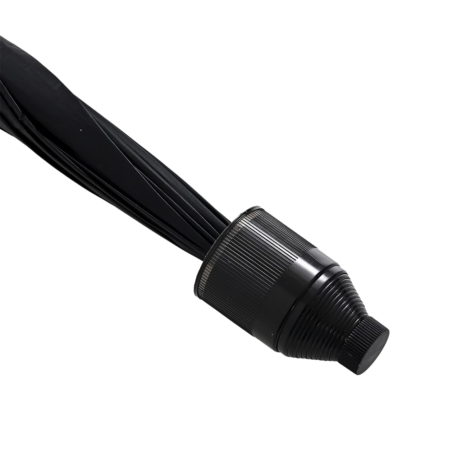 Auto-Open Stick Umbrella (97.5 cm) - Red - Black