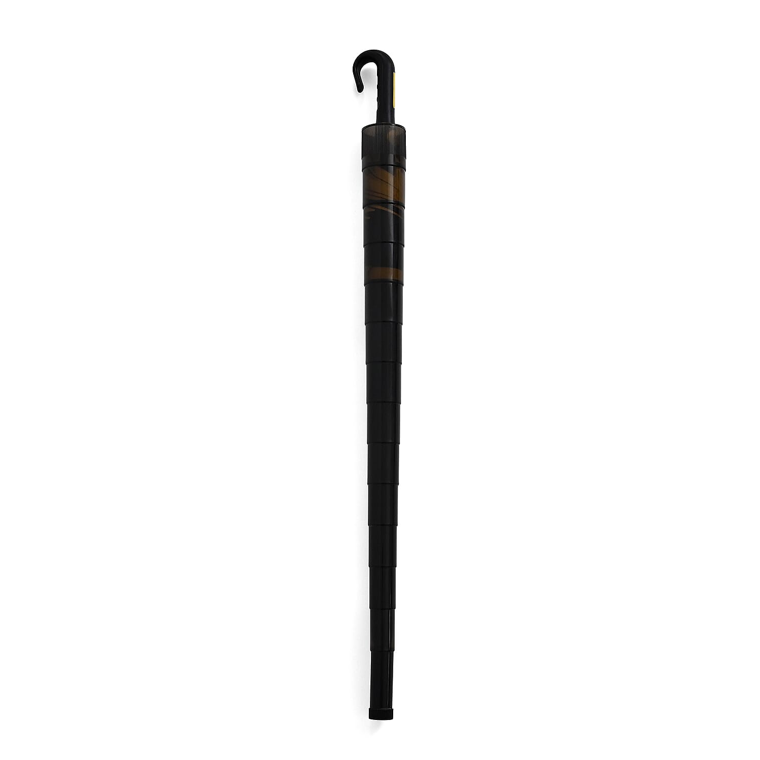 Auto-Open Stick Umbrella (97.5 cm) - Yellow - Black
