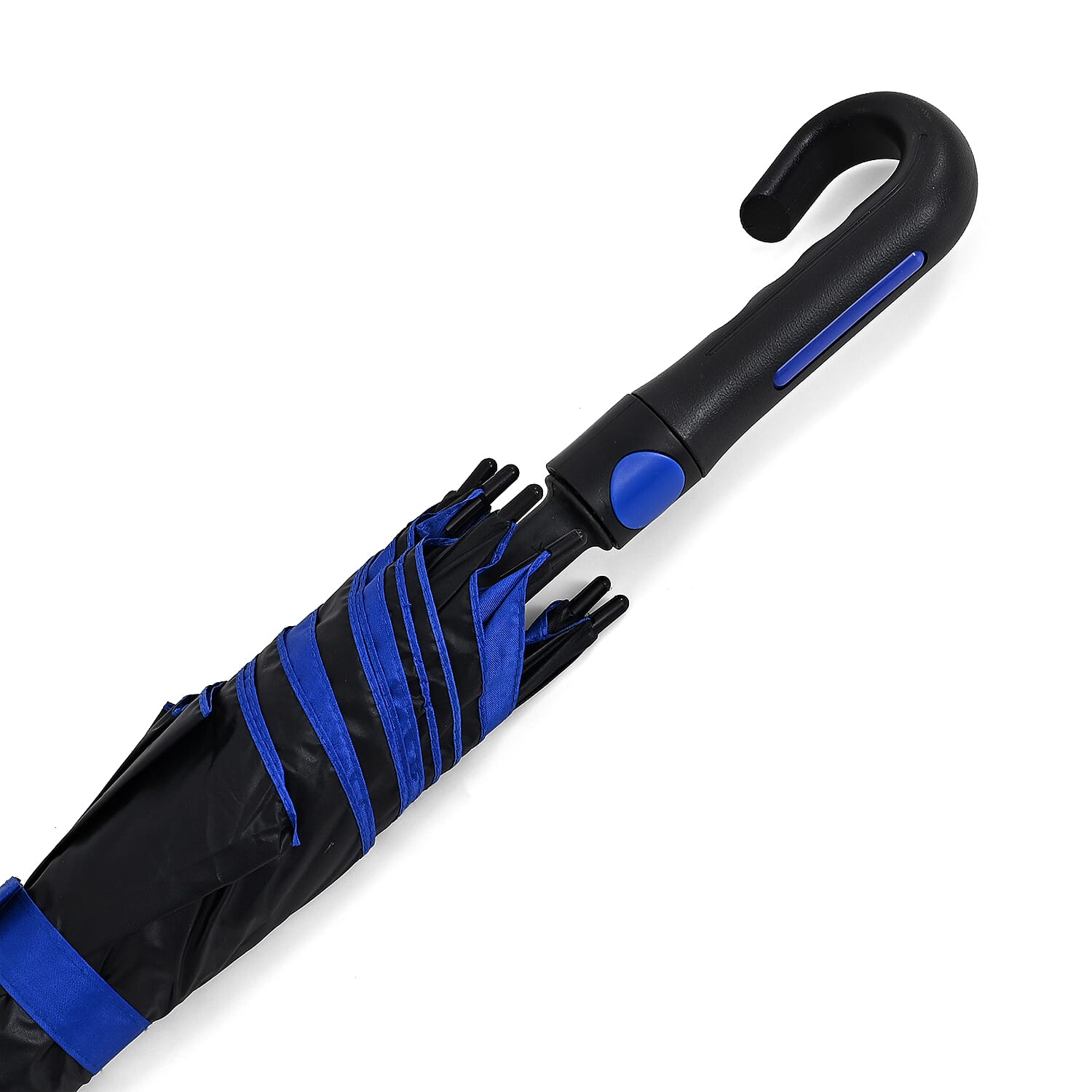 Auto-Open Stick Umbrella (97.5 cm) - Blue