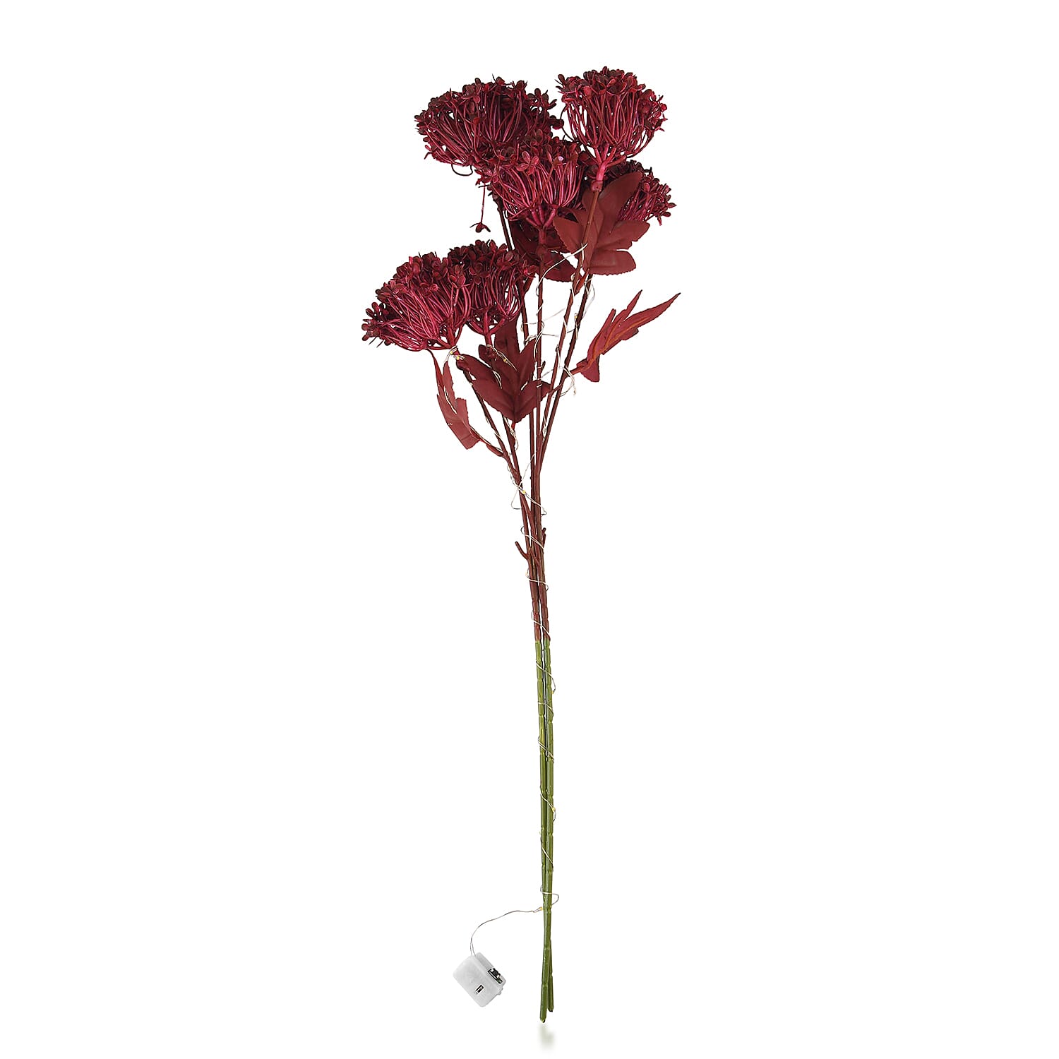 Artificial Flower (Size - One Size) - Red