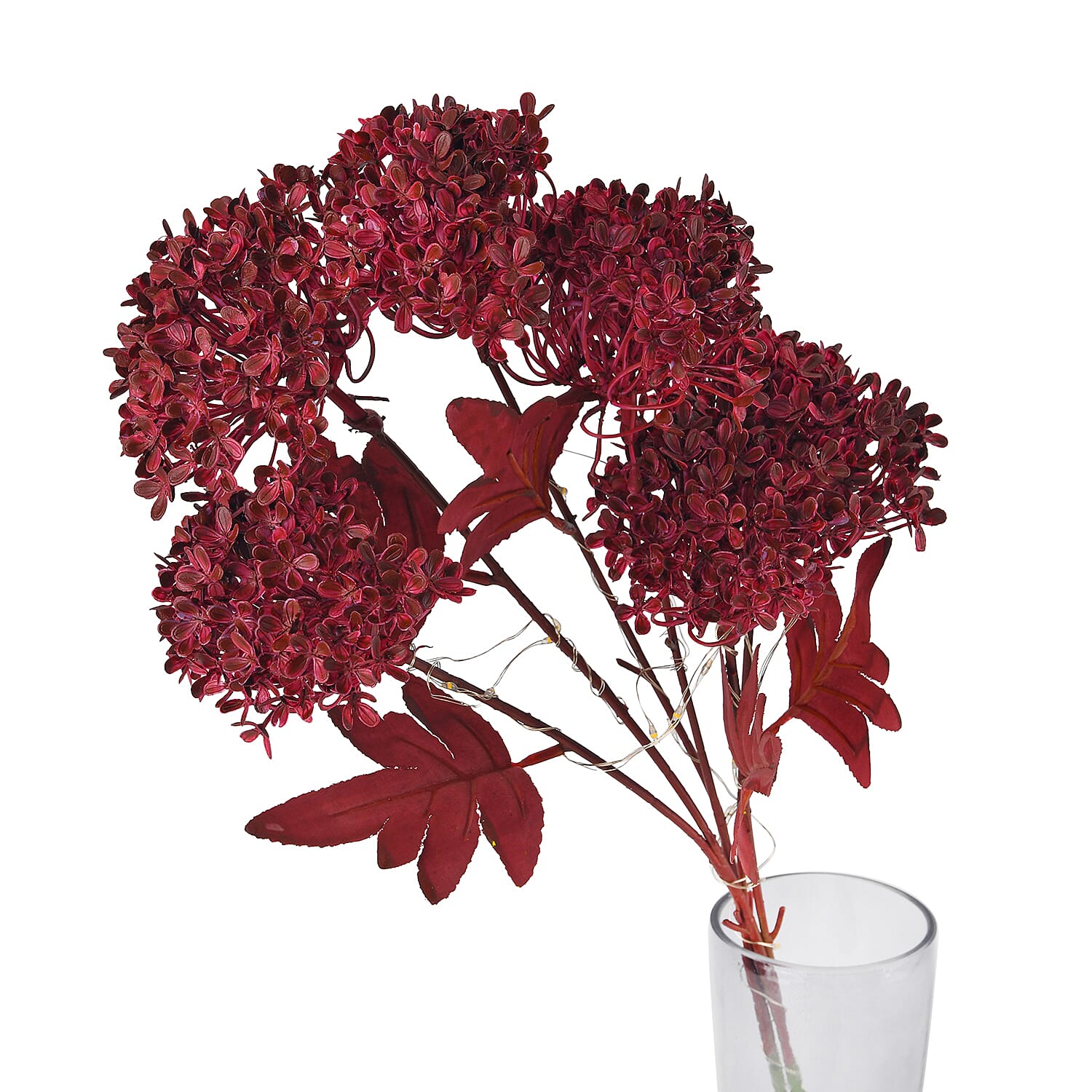 Artificial Flower (Size - One Size) - Red
