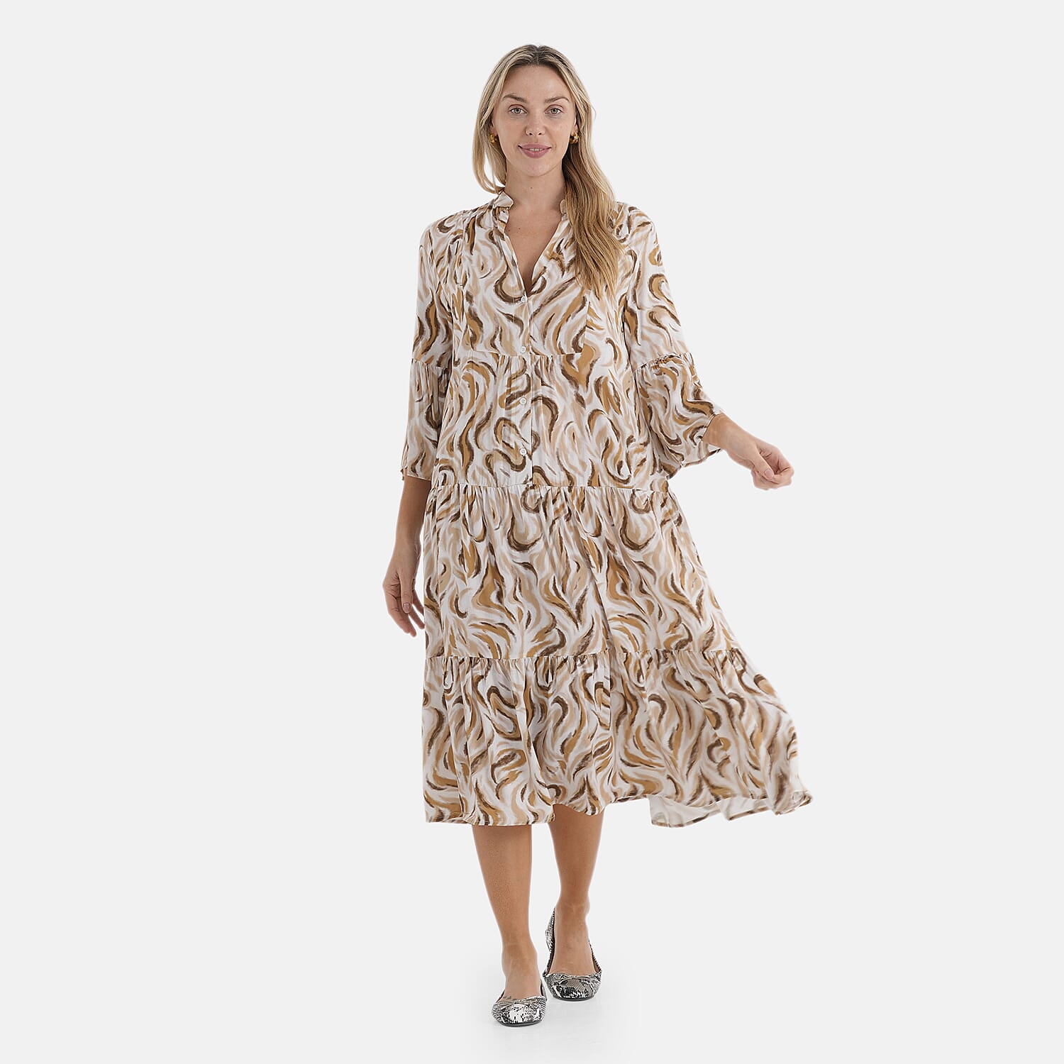 & Maisi Printed Dress 