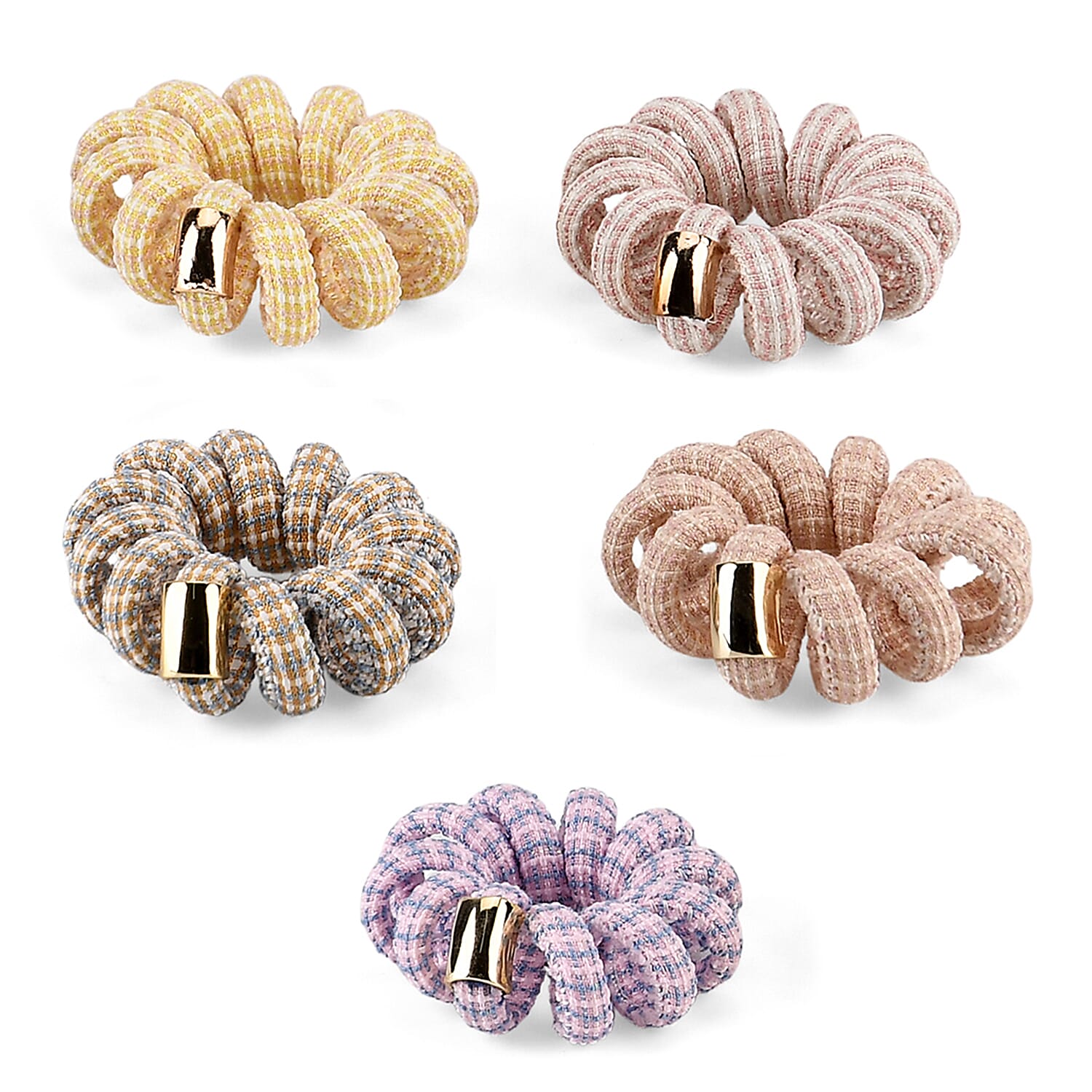 Hair Pin, Claw and Clip (Size - One Size) - Pink Green