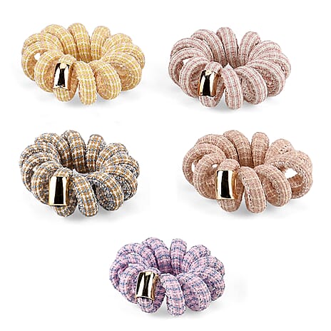 Hair Pin, Claw and Clip (Size - One Size) - Pink Green