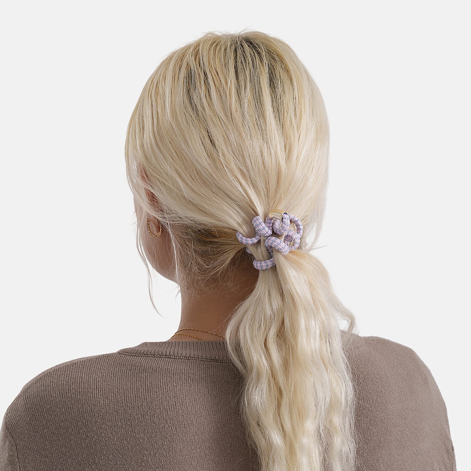 Hair Pin, Claw and Clip (Size - One Size) - Pink Green