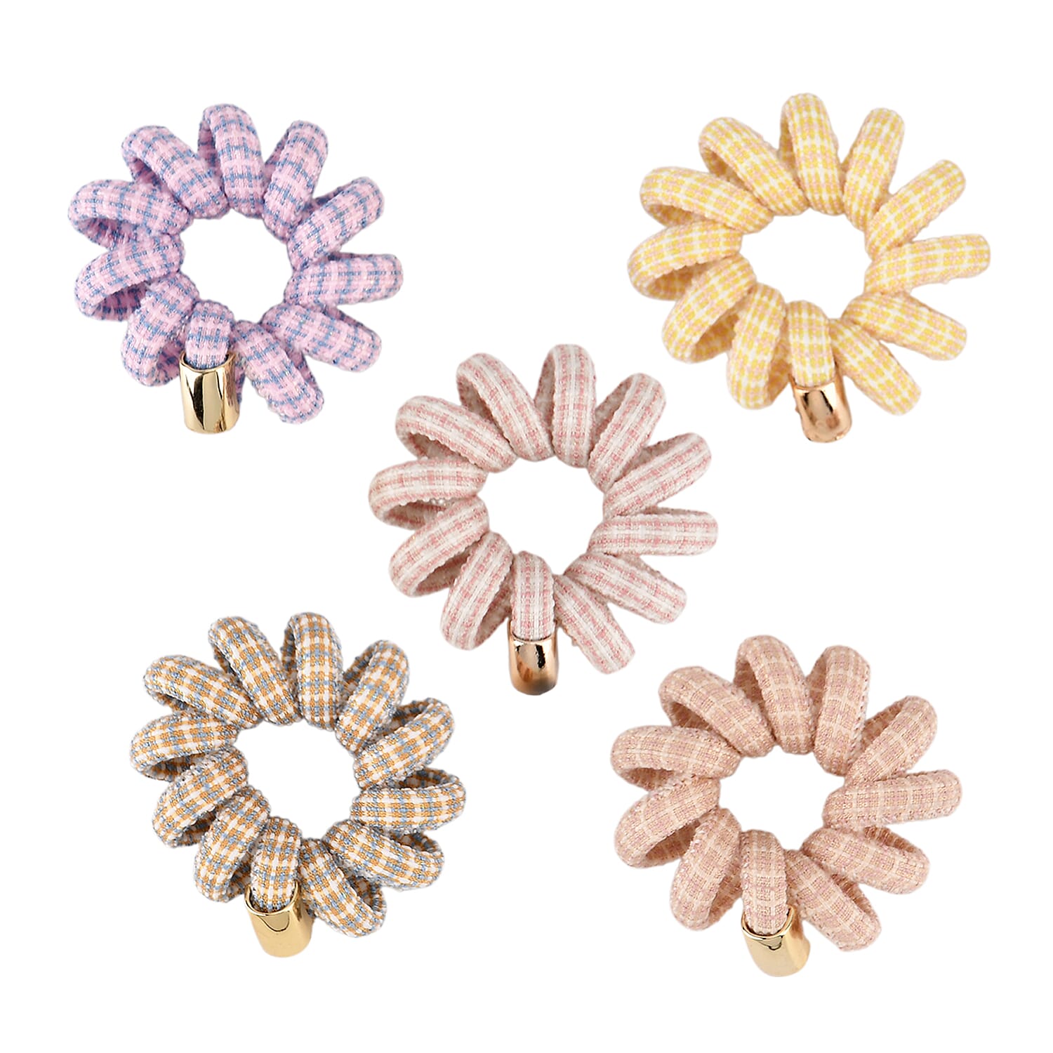 Hair Pin, Claw and Clip (Size - One Size) - Pink Green