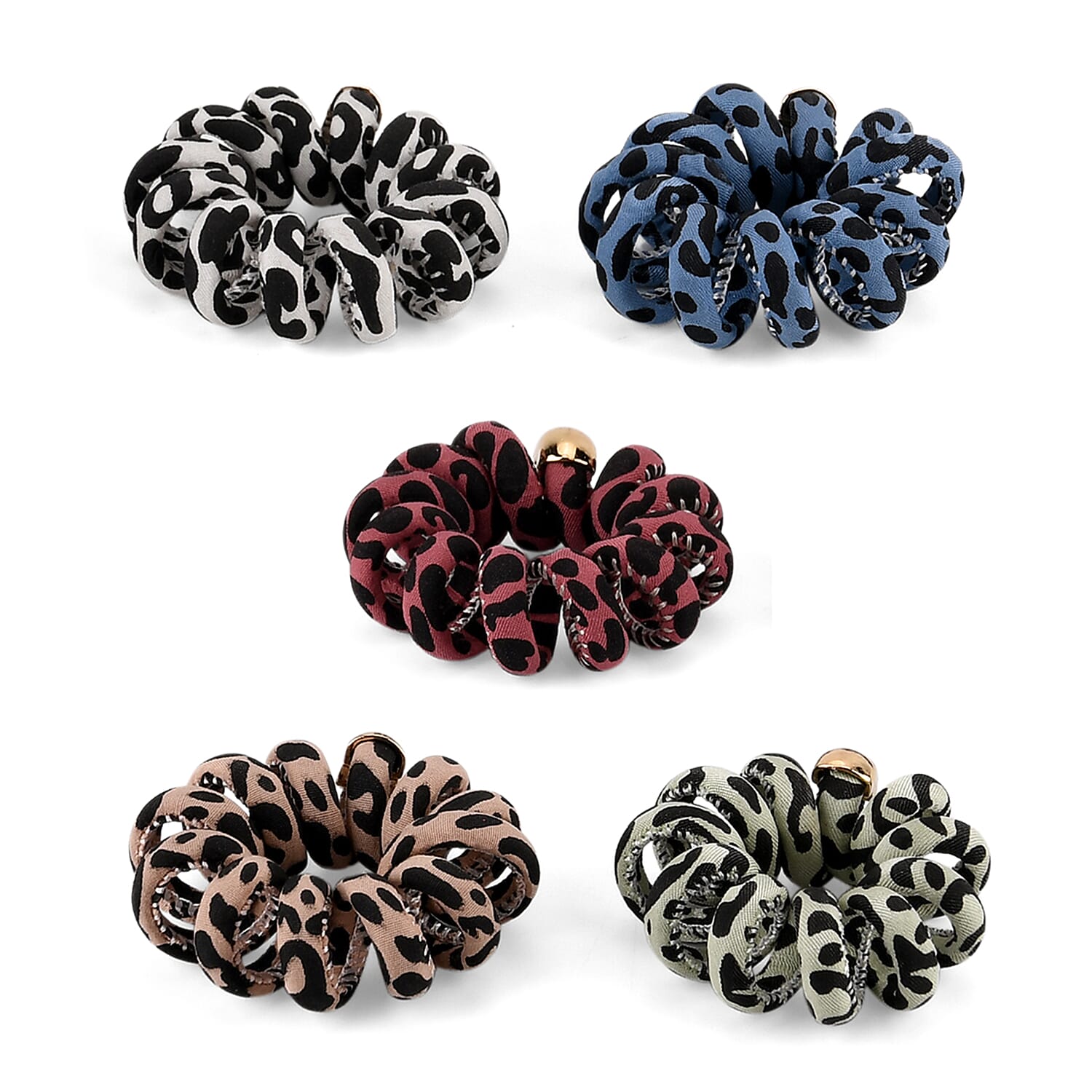 Hair Pin, Claw and Clip (Size - One Size) - Black White