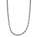 New York Close Out Deal-Sterling Silver Spiga Necklace (Size - 20)