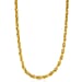 New York Close Out Deal-Sterling Silver Spiga Necklace (Size - 20)