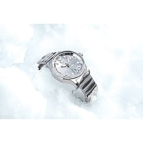 WORLD WIDE LAUNCH - VOSTOK EUROPE Expedition Glacier Automatic NH35 200M WR Silver Dial Mens Watch with Silver Stainless Steel Bracelet Strap