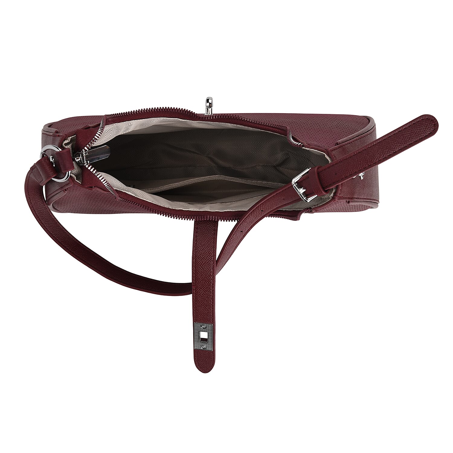 Crossbody Bag (Size - One Size) - Burgundy