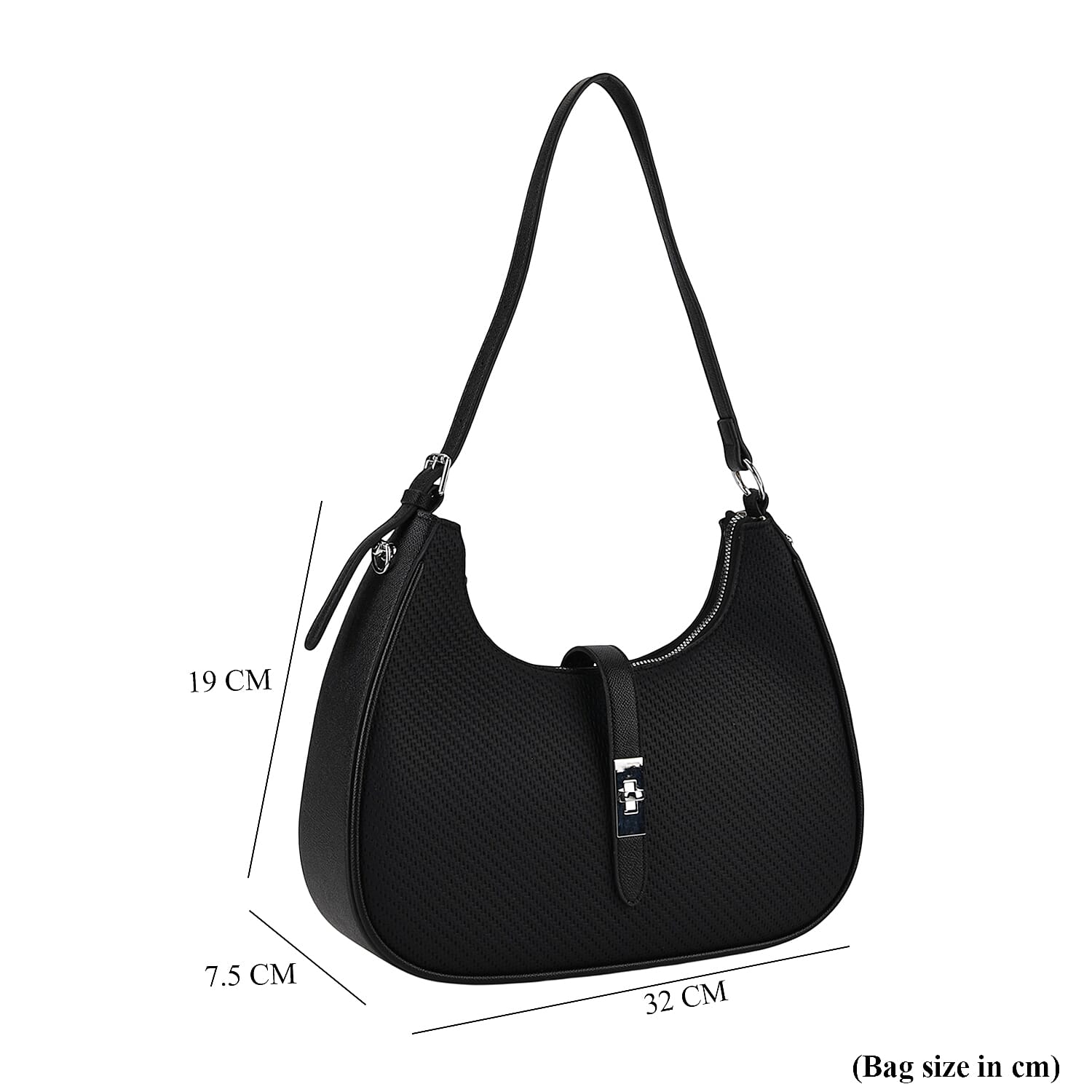 Crossbody Bag (Size - One Size) - Black