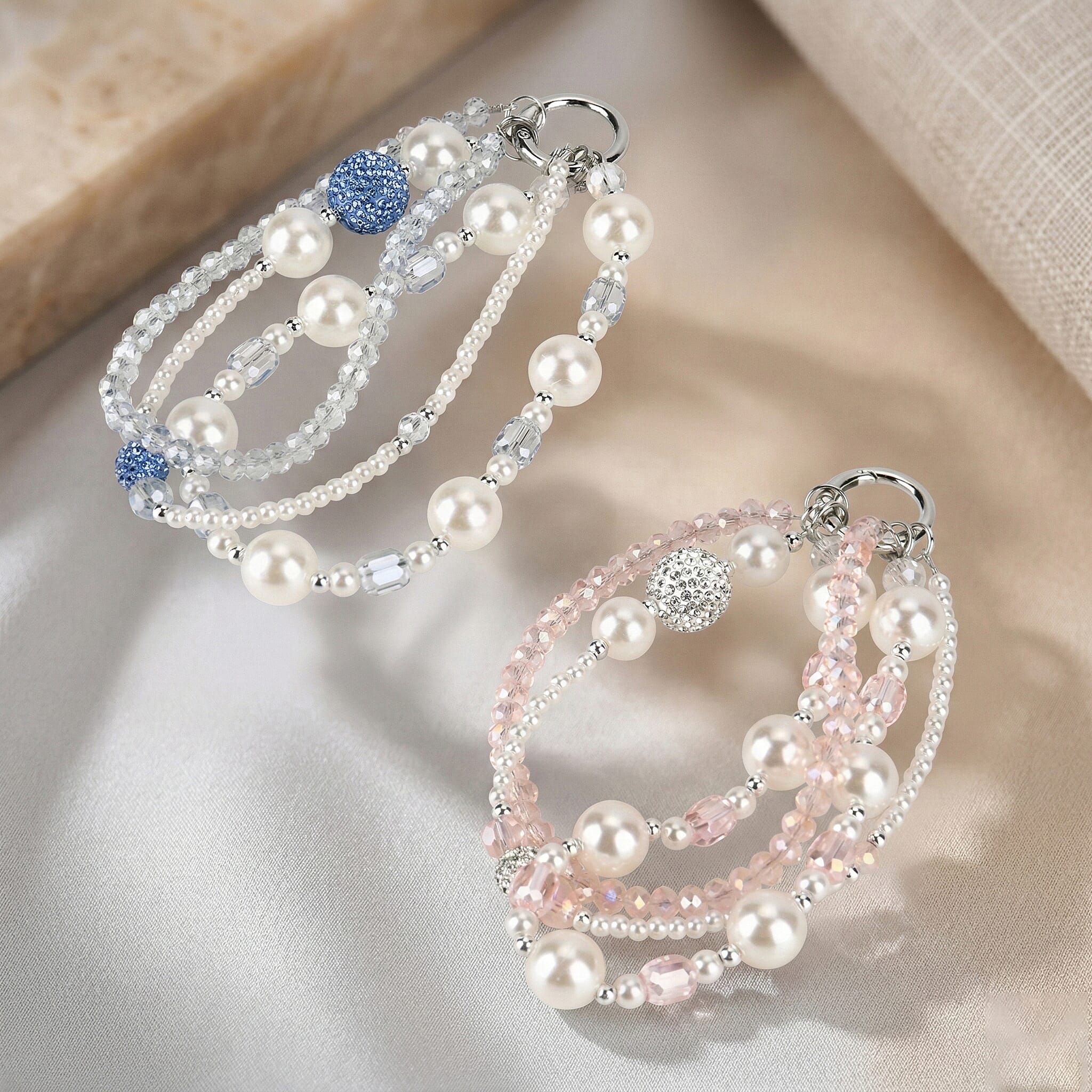 Fashion Jewellery and Accessories (Size - One Size) - Pink Blue