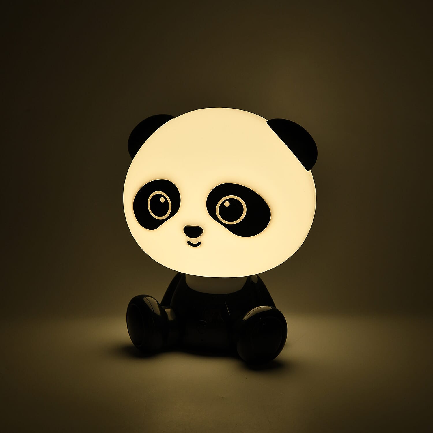 BLISS - BEYOND Panda Light with Bluetooth Speaker (26cm) - RGB LED Mood Lamp with 8 Gears - Black - White