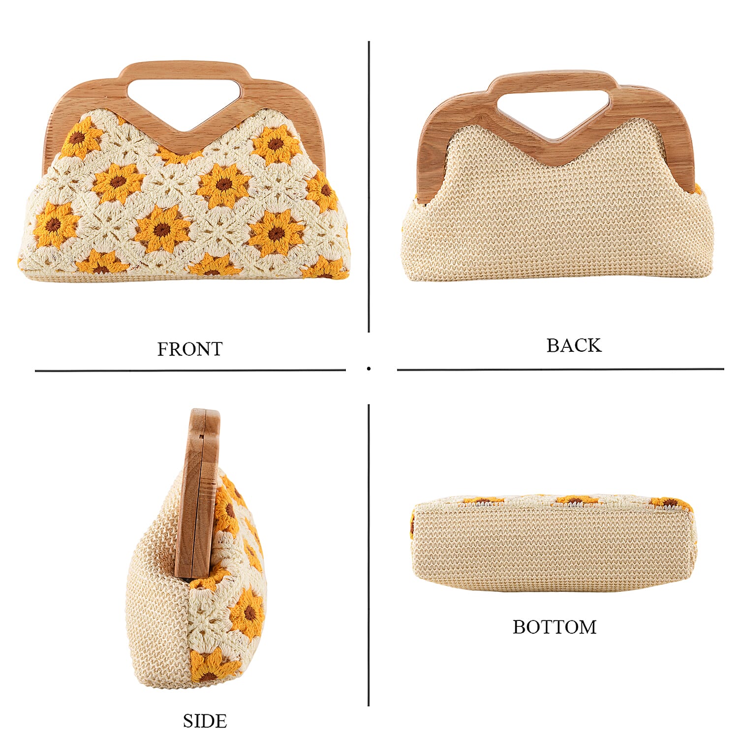 Crossbody Bag (Size - One Size) - Yellow