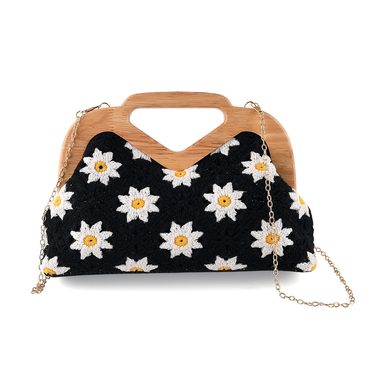 Crossbody Bag (Size - One Size) - Black White