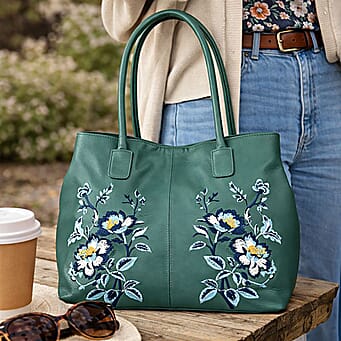 https://tjcuk.sirv.com/Products/84/1/8414581/La-Marey-Leather-Embroidery-Tote-Bag-Size-45x27x10-cm-Turquoise_8414581_1.jpg?w=342&h=342