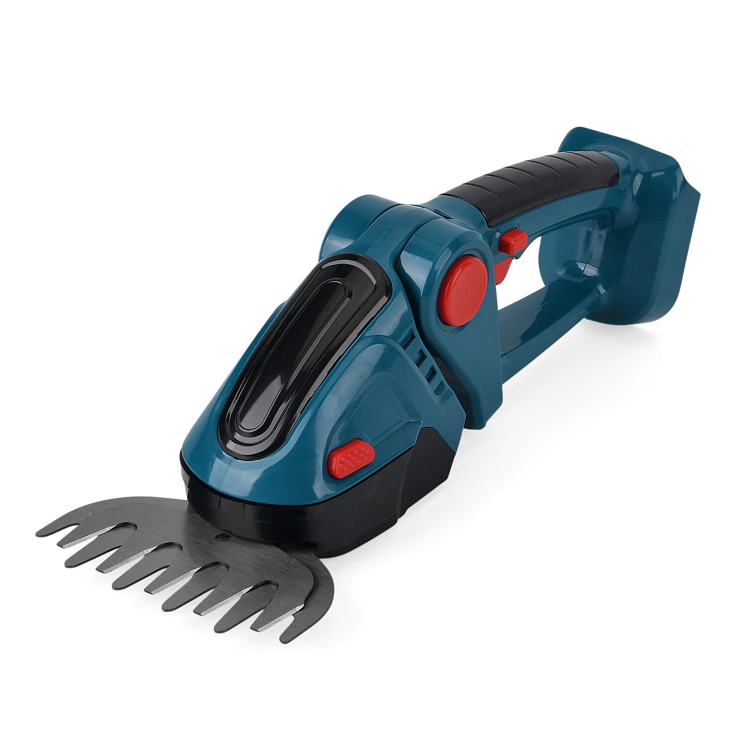 Cordless High-Power Grass Shear - 390W Electric Shrub Trimmer with 6000mAh Battery, 30-Minute Run Time - Dark Teal