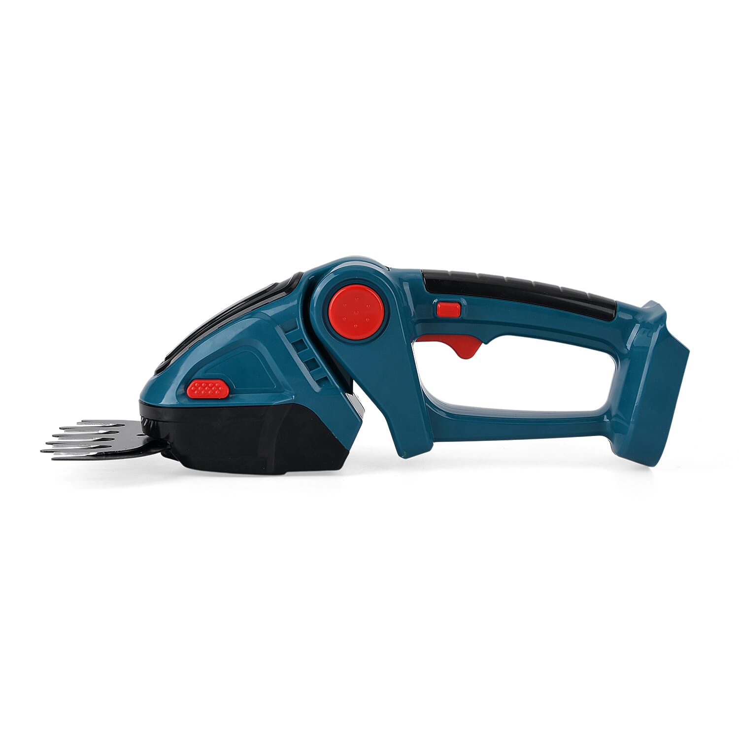 Cordless High-Power Grass Shear - 390W Electric Shrub Trimmer with 6000mAh Battery, 30-Minute Run Time - Dark Teal
