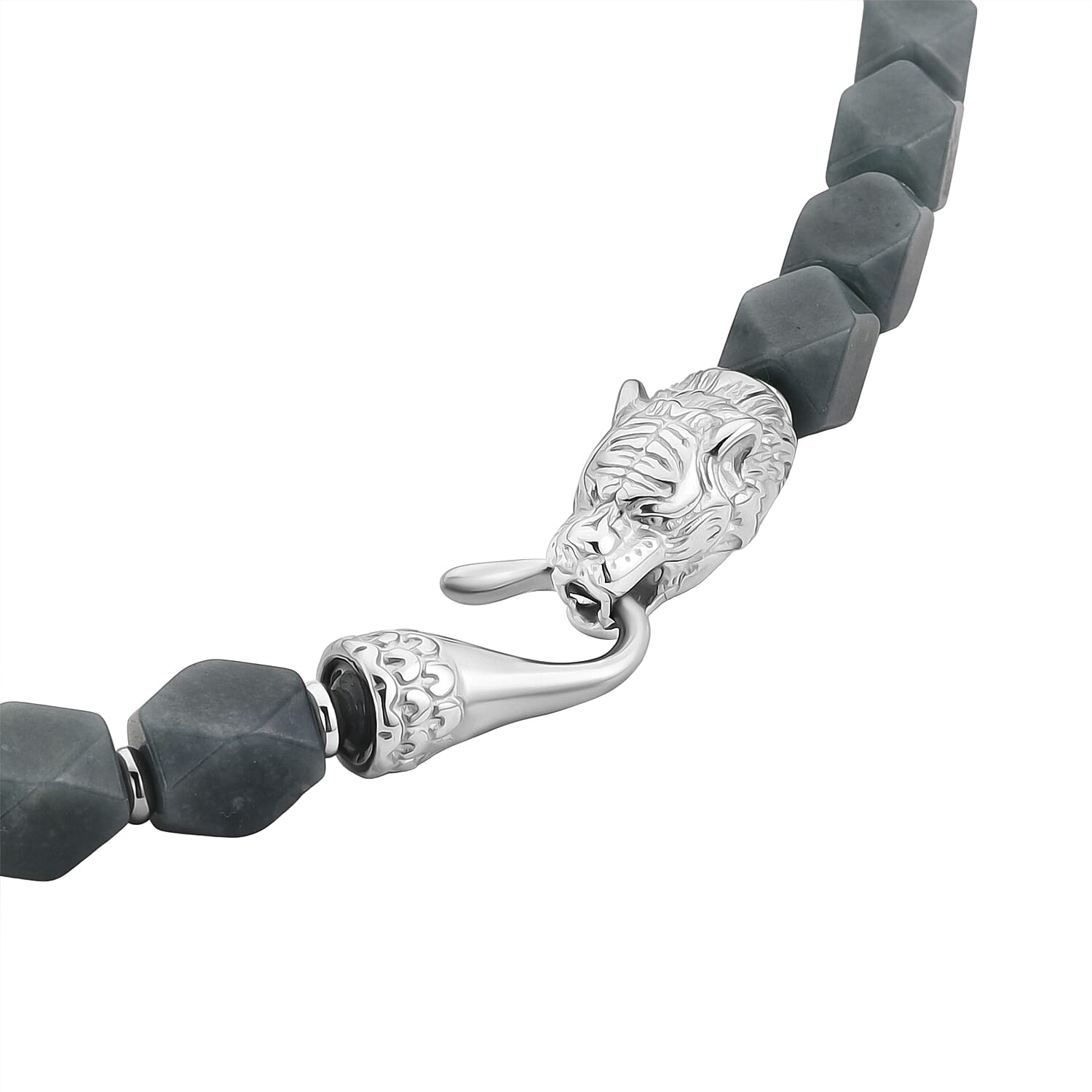 Tucson Preview- Natural Type A Jadeite Necklace (Size - 20) with Tiger Lock 400.00 Ct.