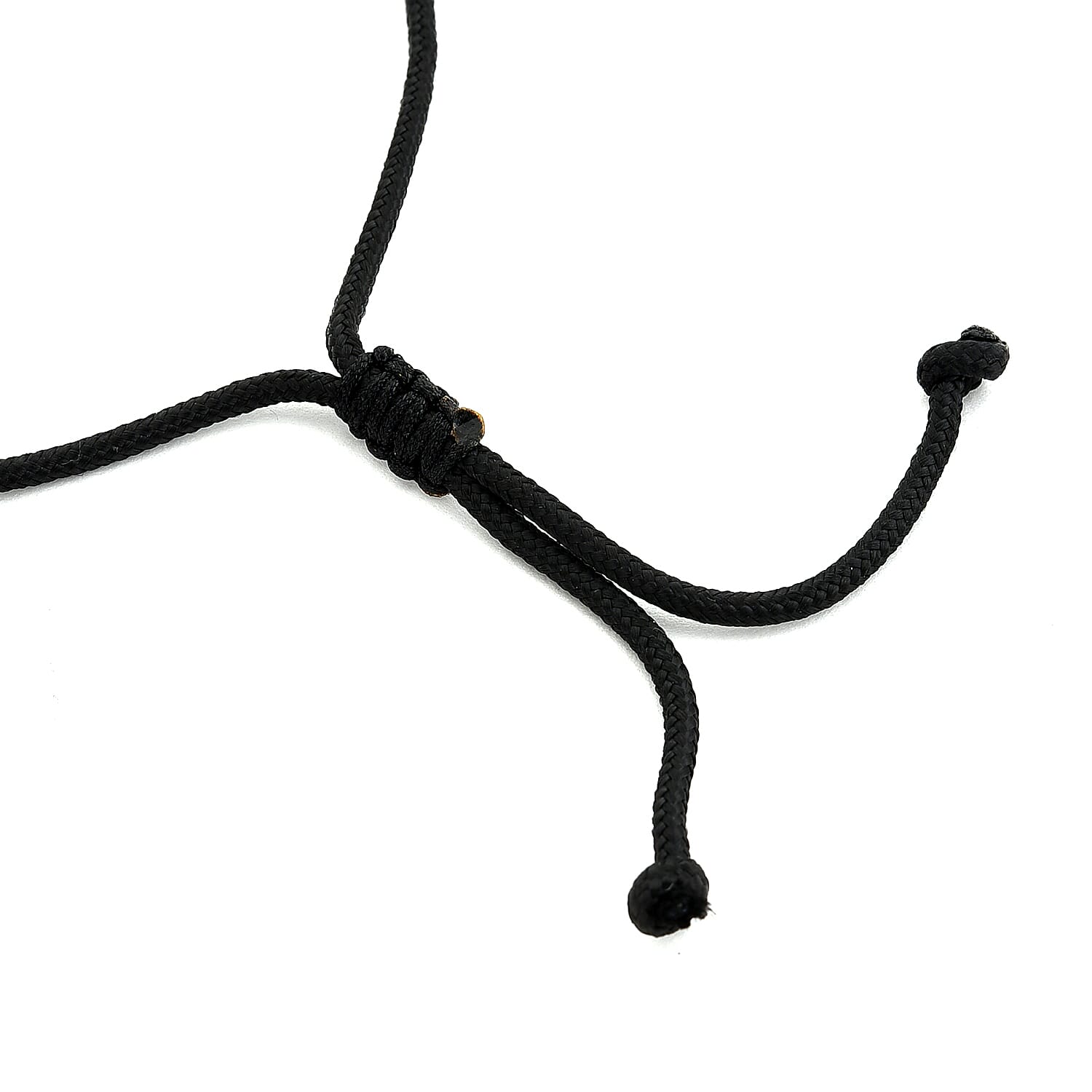 Natural Labradorite Carved Necklace with Adjustable Cotton Thread (Up to Size 28) 140.00 Ct. - Lion