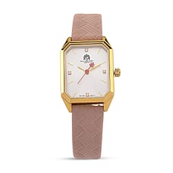 Mother's Day Gift Idea- William Hunt London Legacy Lab Grown Diamond (VVS E-F) 5ATM Water Resistance Watch with Genuine Leather Strap, Swiss Movement