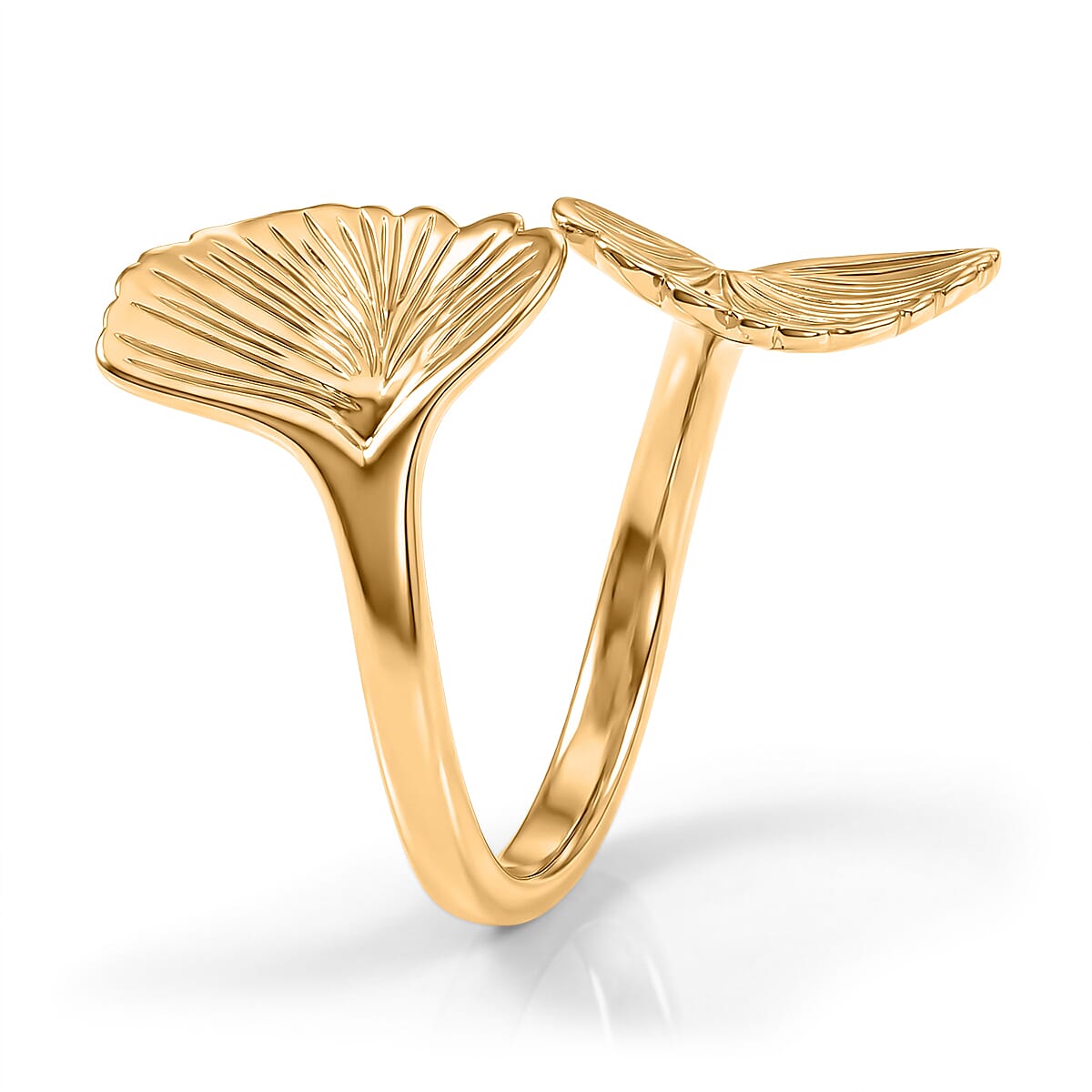 GP Blue Sapphire Ring in 18K YG PlatingSterling Silver  0.020  Ct.