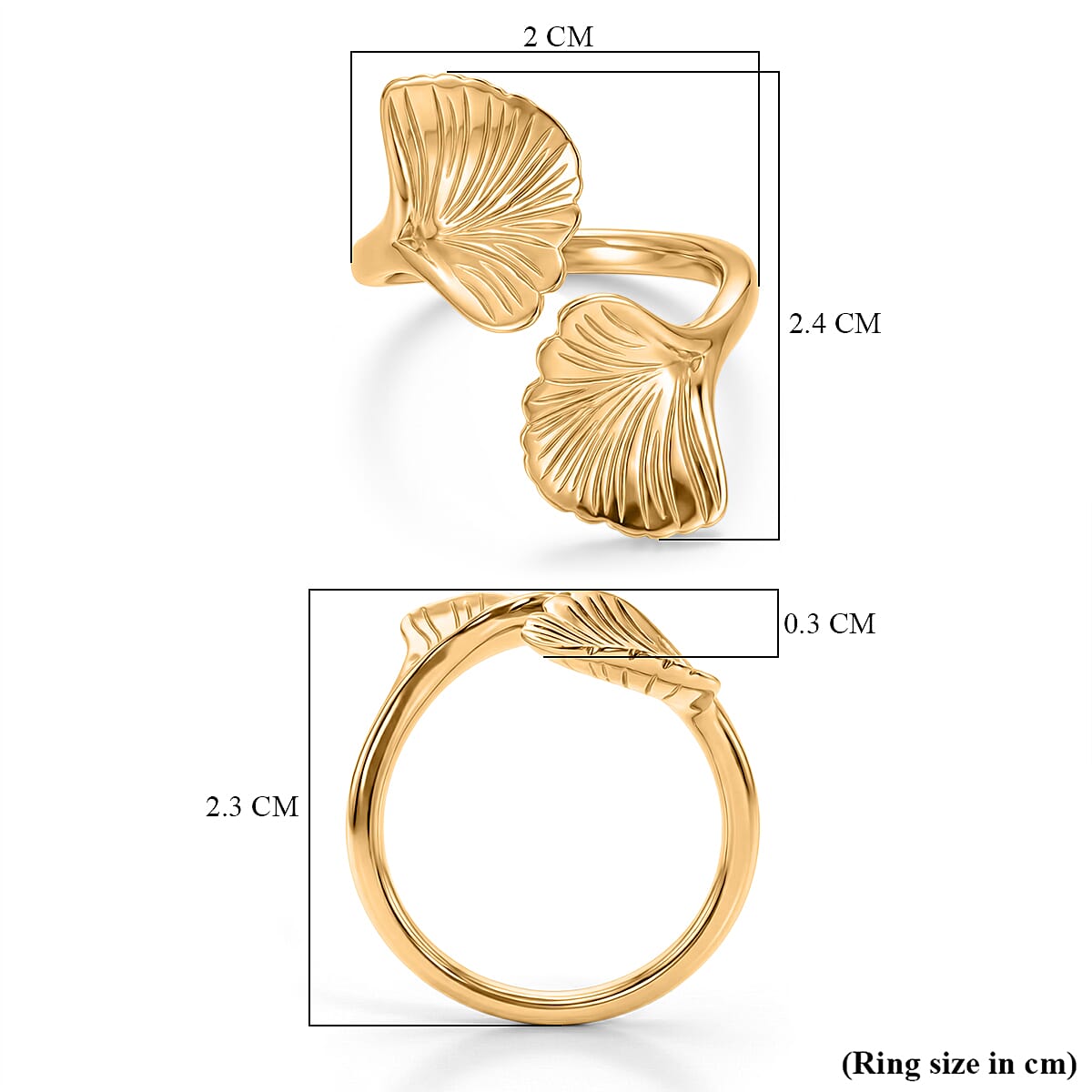 GP Blue Sapphire Ring in 18K YG PlatingSterling Silver  0.020  Ct.