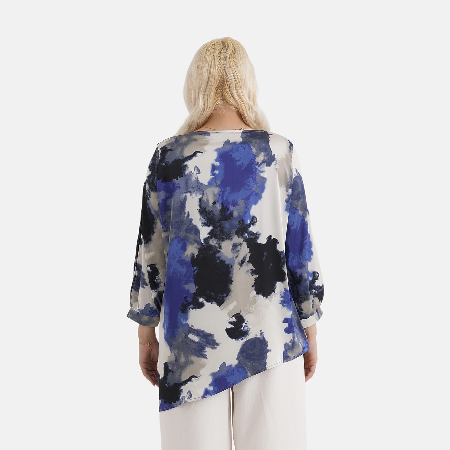 La Marey Printed Blouse