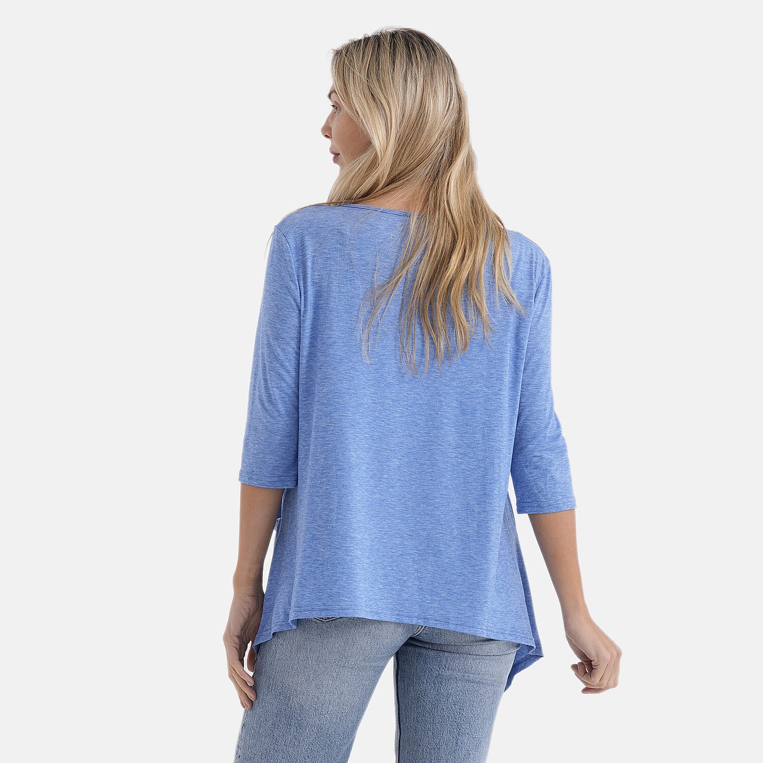 La Marey Soft Touch Asymmetric Top (Size 8 to 10) - Blue