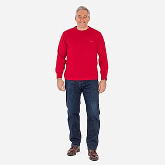https://tjcuk.sirv.com/Products/84/1/8414989/Cavallio-Acrylic-Jumper-Size-Medium-Red_8414989_2.jpg?w=342&h=342