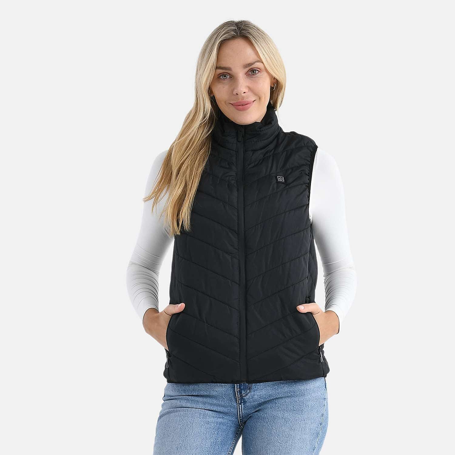 4 - Zone Heated Gilet with Powerbank (Size L) - Black