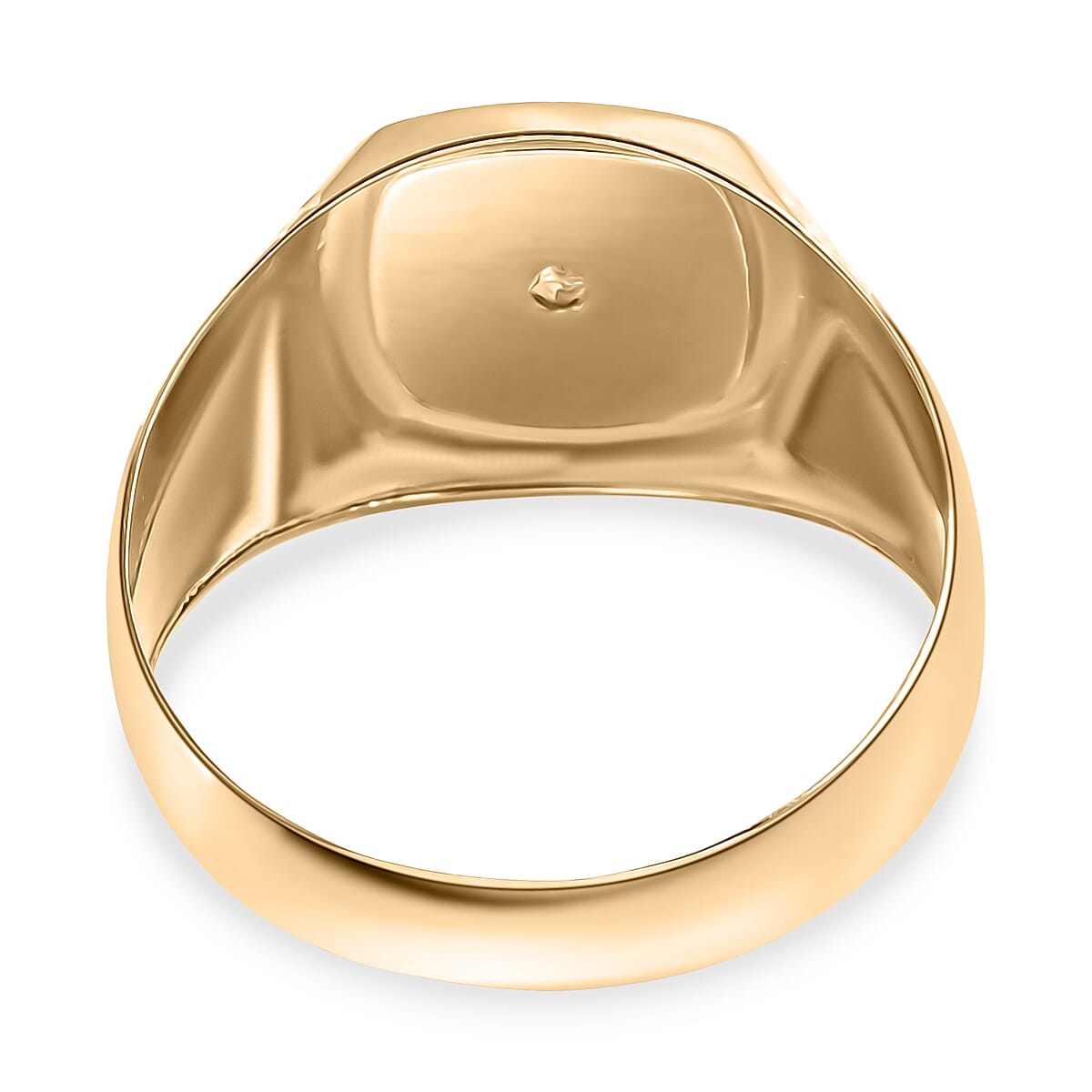 GP Hand Made 9K Yellow Gold Horse Head Signet Ring