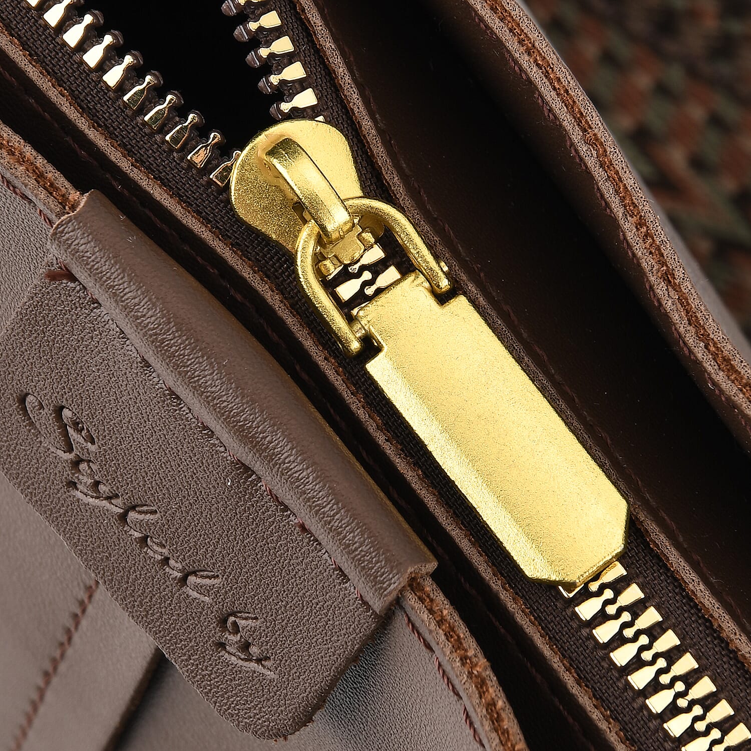 Styled By Adjustable Hobo Strap Crossbody Bucket Bag - Coffee