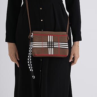 https://tjcuk.sirv.com/Products/84/1/8415394/Grid-Pattern-Shoulder-Bag-Brown-Black-White_8415394_3.jpg?w=342&h=342