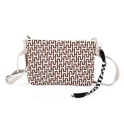 Designer-Inspired Zebra Print Crossbody Bag - Zebra