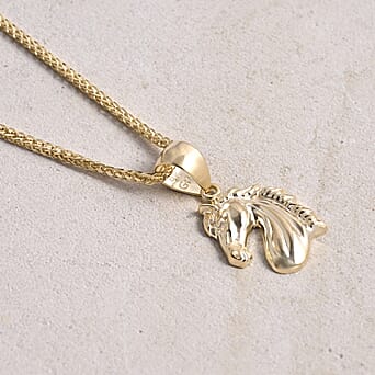 https://tjcuk.sirv.com/Products/84/1/8415399/Royal-Bali-Collection-GP-9K-Yellow-Gold-Horse-Pendant_8415399_1.jpg?w=342&h=342