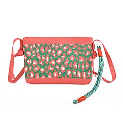 Designer-Inspired Zebra Print Crossbody Bag - Zebra