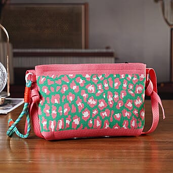 https://tjcuk.sirv.com/Products/84/1/8415447/Printed-Shoulder-Bag-Green-Pink_8415447_1.jpg?w=342&h=342