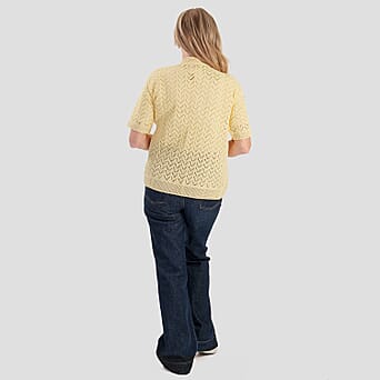 https://tjcuk.sirv.com/Products/84/1/8415786/Sugar-Crisp-Half-Sleeve-Knit-Pointelle-Detail-Bolero-Size-L-Lemon_8415786_3.jpg?w=342&h=342