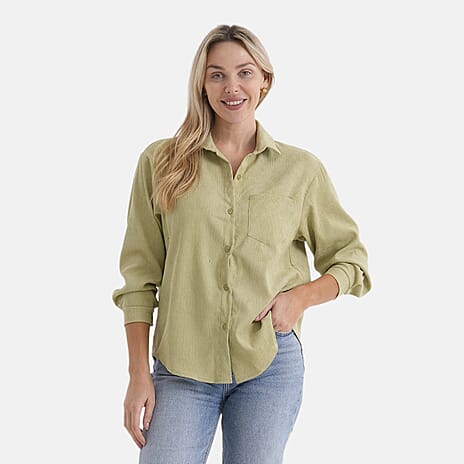 & Maisi Shirt (Size - Large) - Yellow