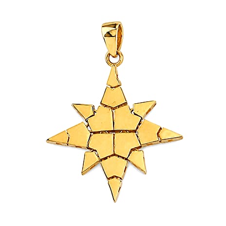 9K Yellow Gold Pendant, Gold Wt.1.27 Gms