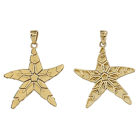 9K Yellow Gold Pendant, Gold Wt.1.61 Gms