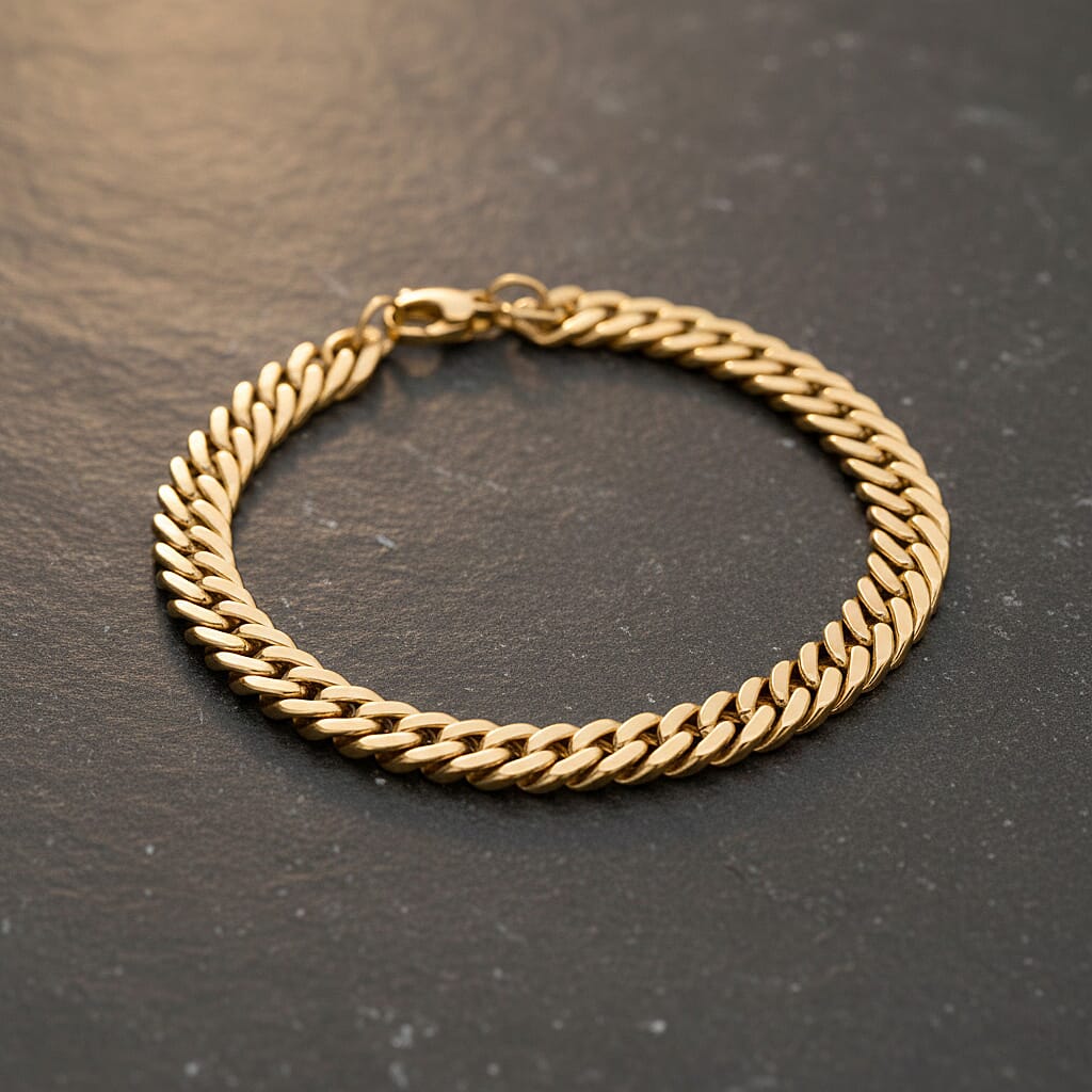Maestro Collection - 9K Yellow Gold Bracelet (Size - 7.5), Gold Wt. 5.80 Gms
