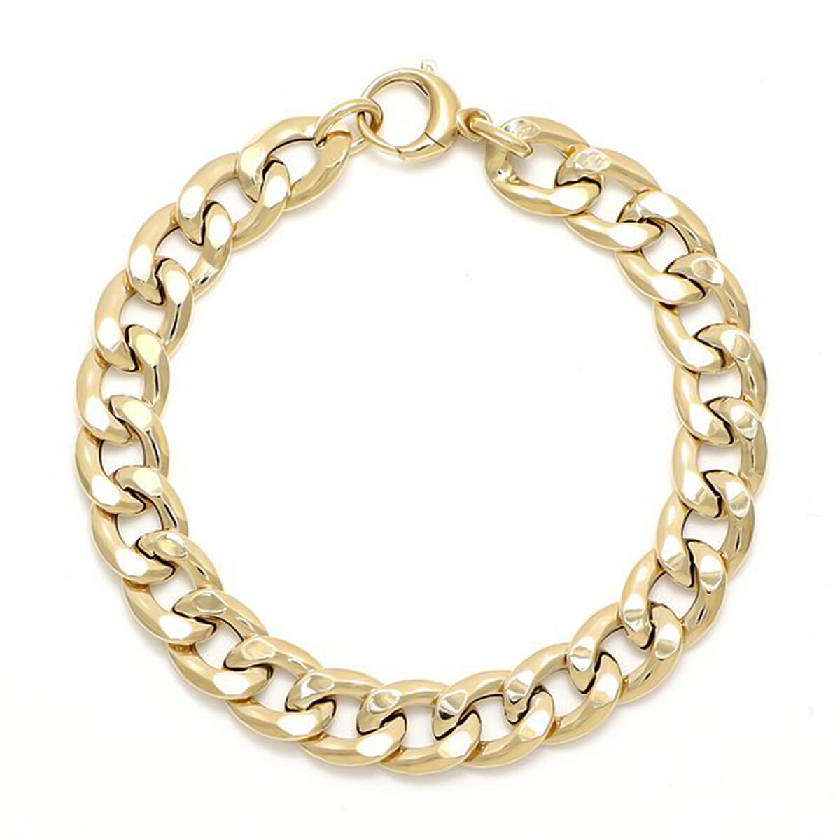 9K Yellow Gold Curb Bracelet (Size - 7.5), Gold Wt. 6.00 Gms